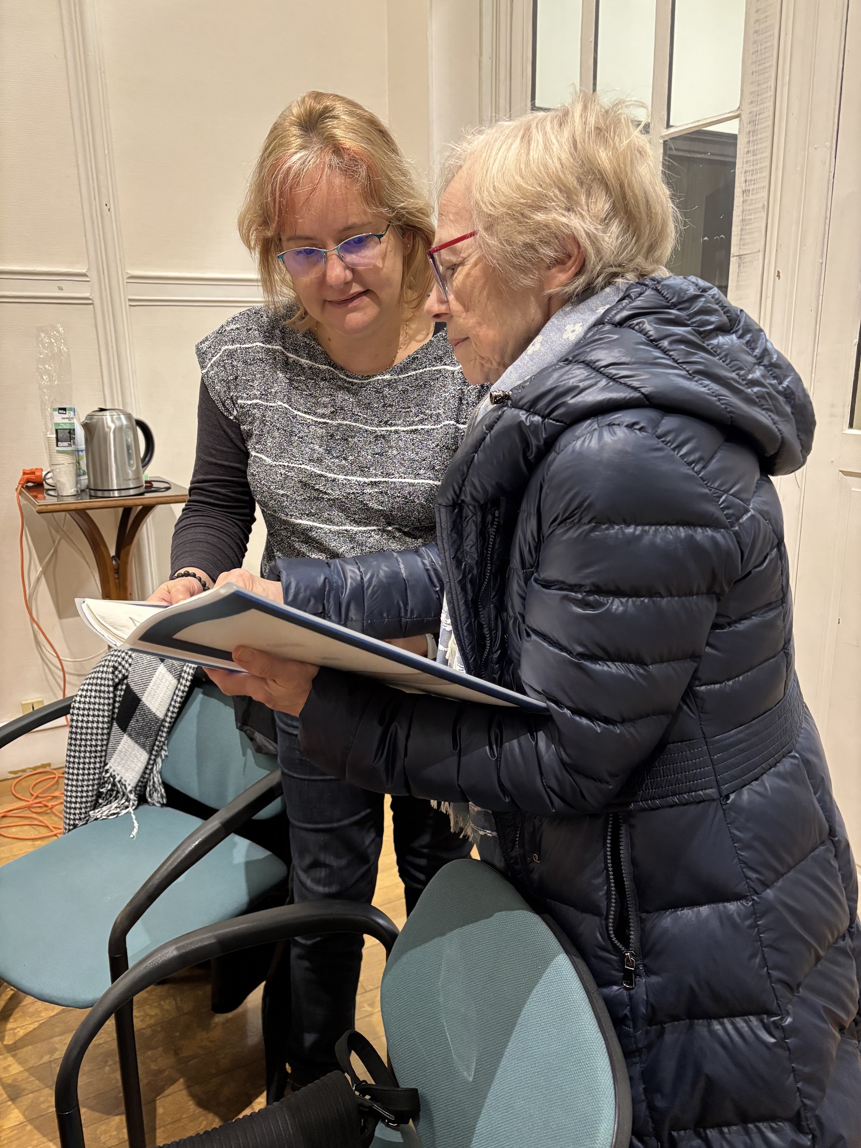 Christèle Lecomte présente les 8 scènes en Thermogonflé